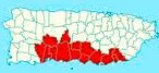 Porta Caribe map Porta Caribe map