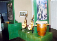 Puerto Rican Music Museum's instruments exhibit