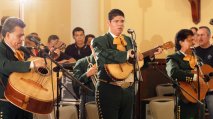 Gallant Mexican Mariachis at the Ponce Cathedral